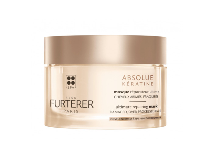 Masque Réparateur Ultime 200ml Absolue Keratine Cheveux abimés, fragilisés, normaux à fins René Furterer