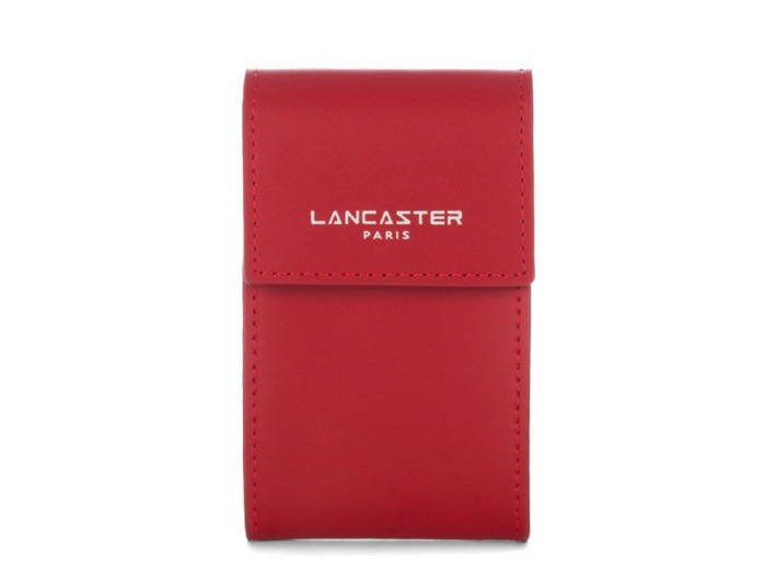 Lancaster Constance Porte Monnaie Porte Clés 137-09 Rouge