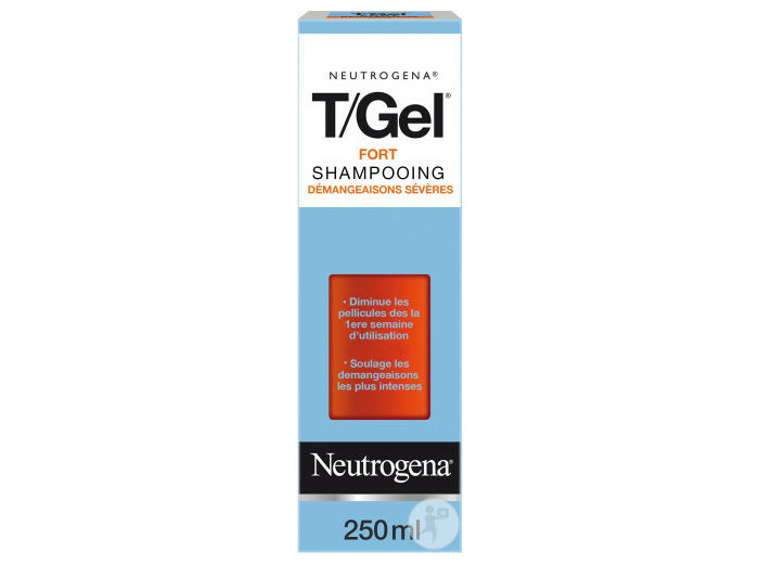 Shampooing Antipelliculaire 250ml T/Gel Fort Demangeaisons Severes Neutrogena