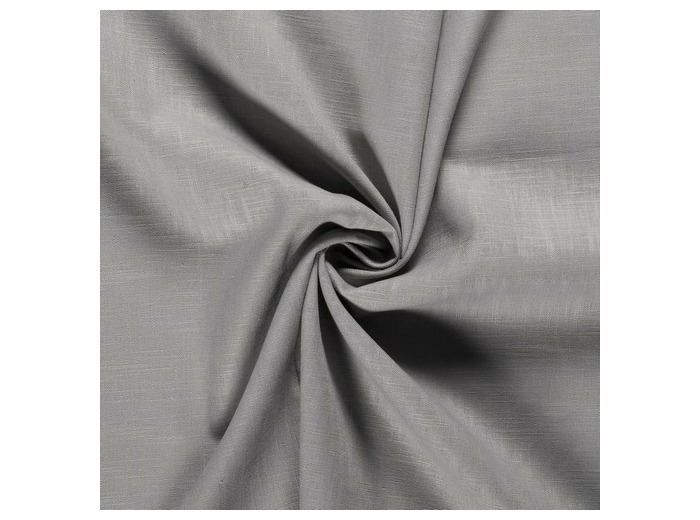 Tissu lin gris