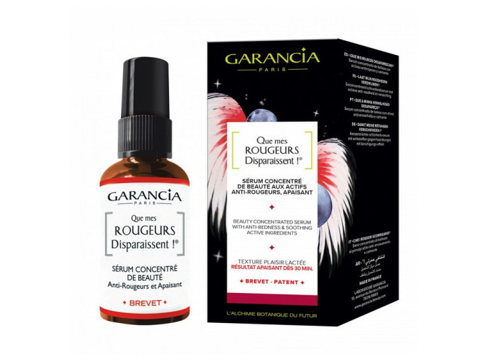 GARANCIA SERUM quotQUE ME ROUGEURS DISPARAIS
