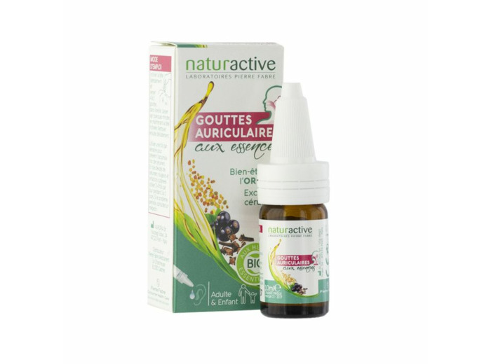 Gouttes Auriculaires Aux Essences 10ml Naturactive