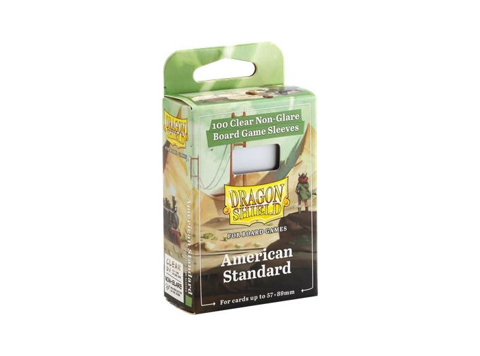 100 Dragon Shield : American Standard 57x89mm