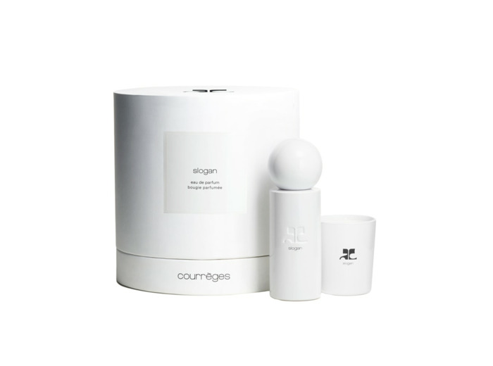 COURREGES PARFUMS - Slogan Coffret EP Vaporisateur 100ml+Bougie Parfumée 75g