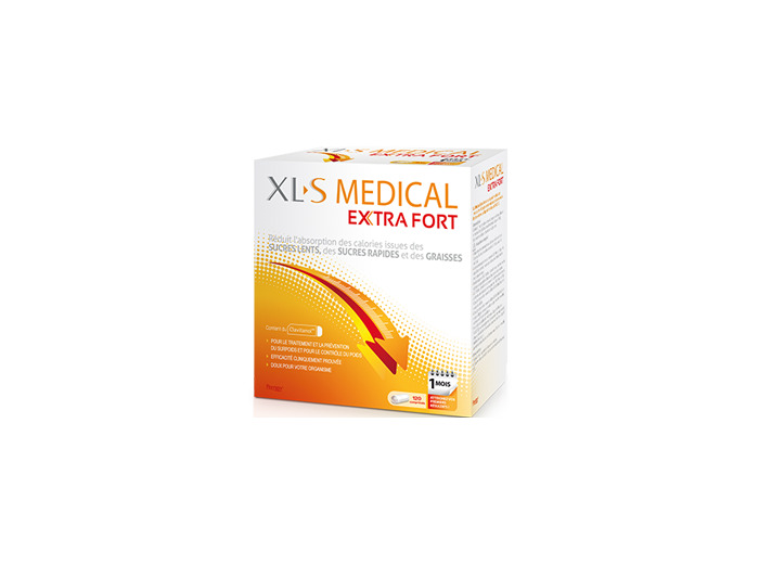 Medical Extra Fort Perte de Poids 120 Comprimes Xl-S