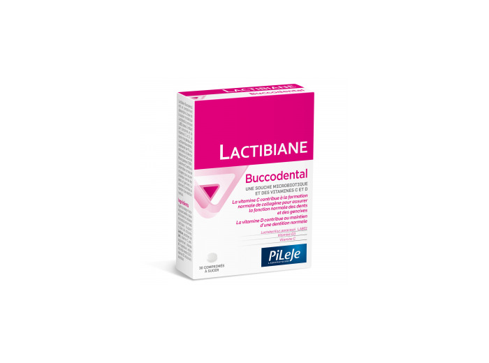 Buccodental 30 Comprimes Lactibiane Pileje