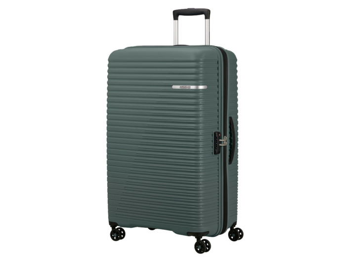 American Tourister Liftoff 78 cm Valise Trolley 4 Roues TSA Dark Olive
