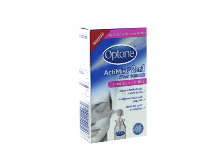 Spray Oculaire Actimist 2en1 Yeux Secs 10ml Optone