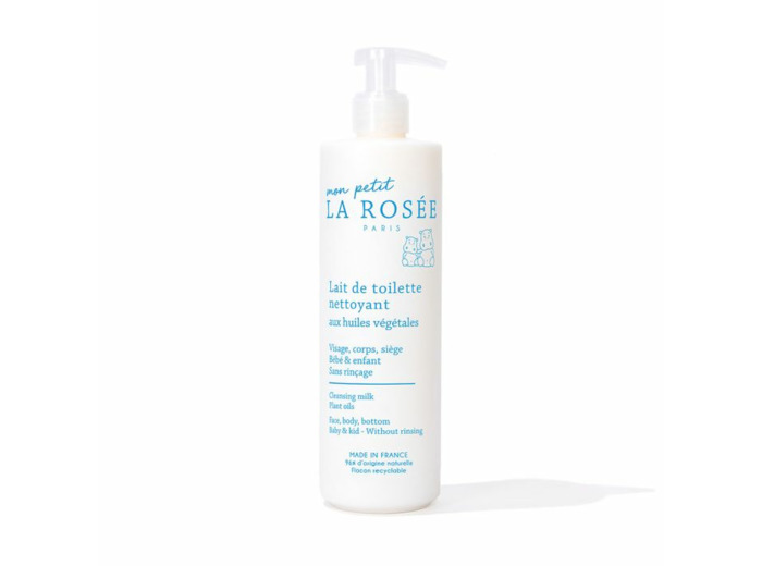 Lait De Toilette Nettoyant Bebe 400ML LA ROSÉE