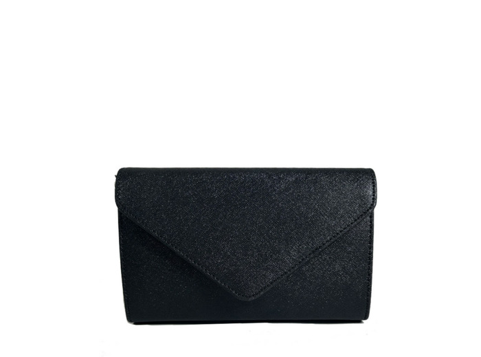 Farfouillette Pochette De Mariage Brillante Noir