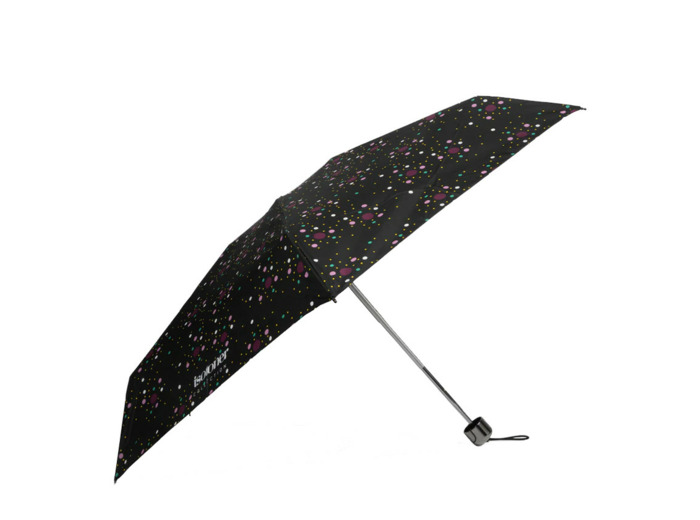 Isotoner Mini X-Tra Solide Parapluie Pliant Pois Constellation
