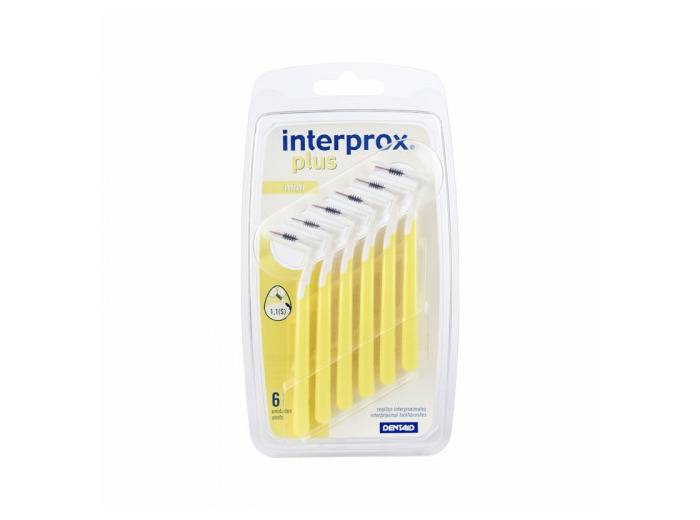 Brossettes Interdentaires 1,1mm Mini Plus X6 Interprox