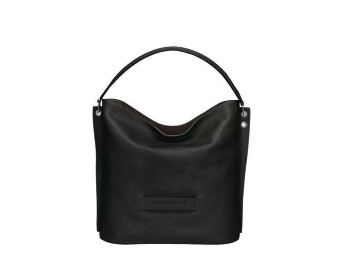 Longchamp 3D Sac Porté Epaule Cuir L Noir