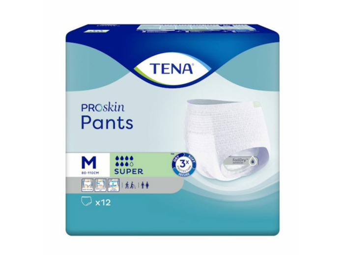 TENA EXPERT PANTS SUP MED 12