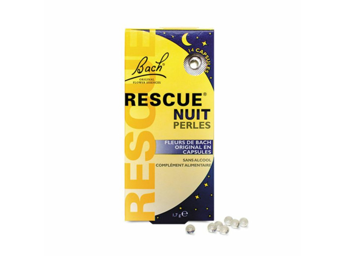 Nuit Perles 14 Capsules Bach Rescue