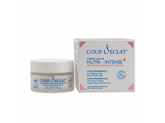 Crème Riche Nutri-Intense 50ml Peaux Sèches à Très Sèches Coup D'Eclat