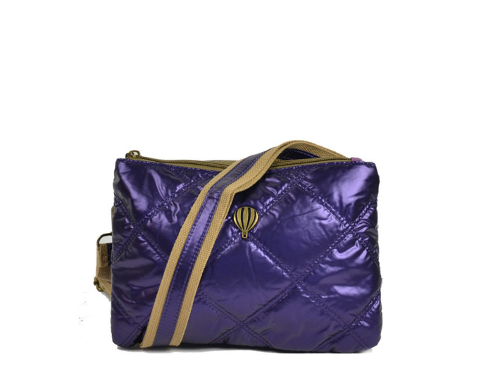 Le Voyage En Panier Manidux Sac Trotteur 2 Compartiments Doudoune Myrtille