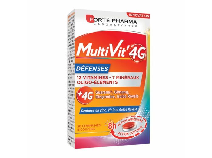 FORTE PHARMA MULTIVITapos 4G DEFENSES 30CPS