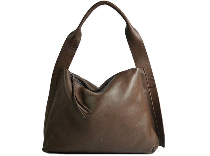 Biba Vienna Grand Sac Porté Epaule VIE1L Verde Marron Os