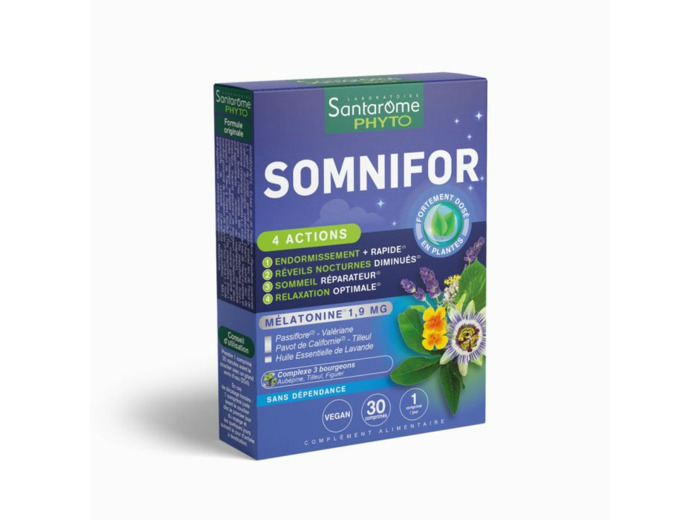 Somnifor 30 comprimés Santarome