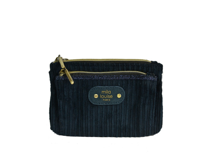Mila Louise Paloma VFR1 Porte-Monnaie Velours Vertigo