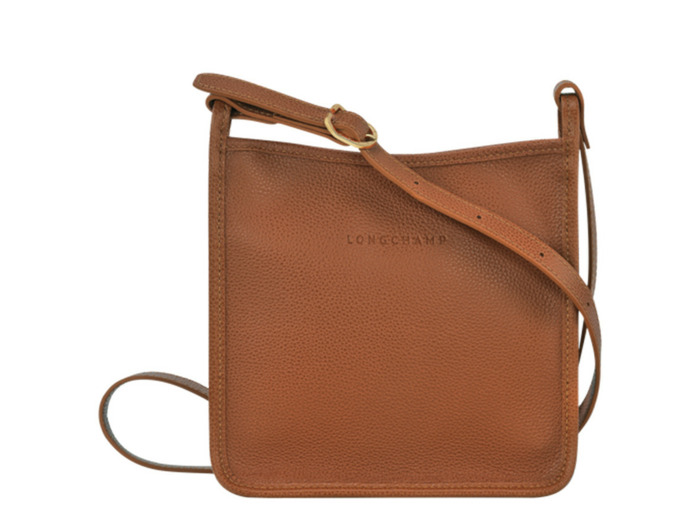 Longchamp Le Foulonné Sac Porté Travers Zippée S Caramel