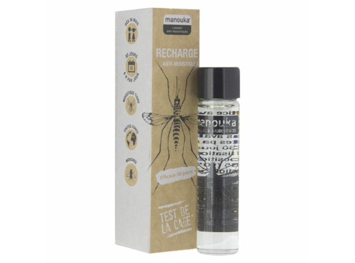 Anti Moustiques Recharge Bracelet Et Boule 6ml Manouka