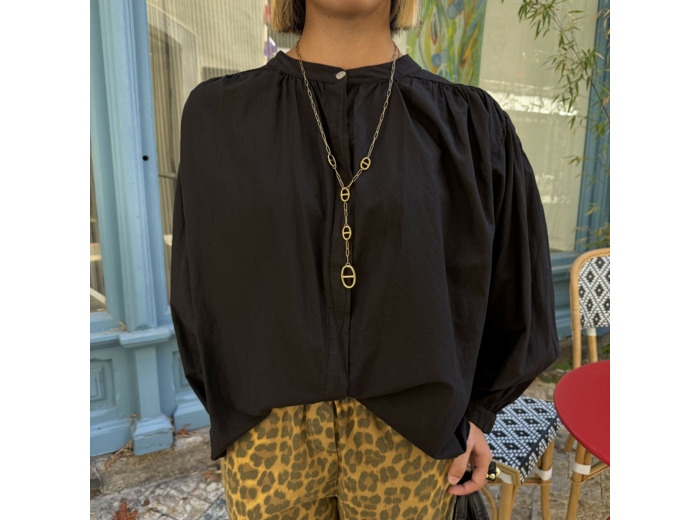 Blouse Marie île de Ré Noir