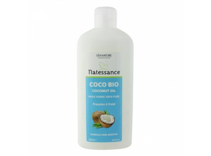 Natessance Huile De Coco Bio 100% pure 250ml