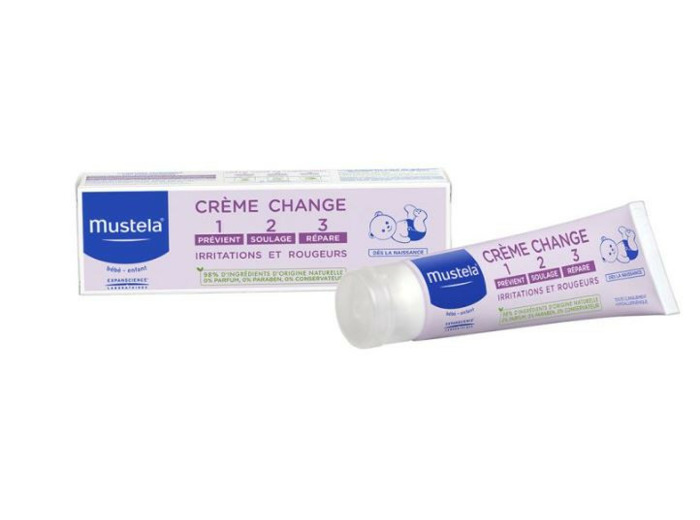 Creme Pour Le Change 123 Irritations Et Rougeurs 100ml Mustela