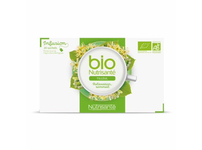 Bio Infusion Tilleul 20 Sachets Nutrisante