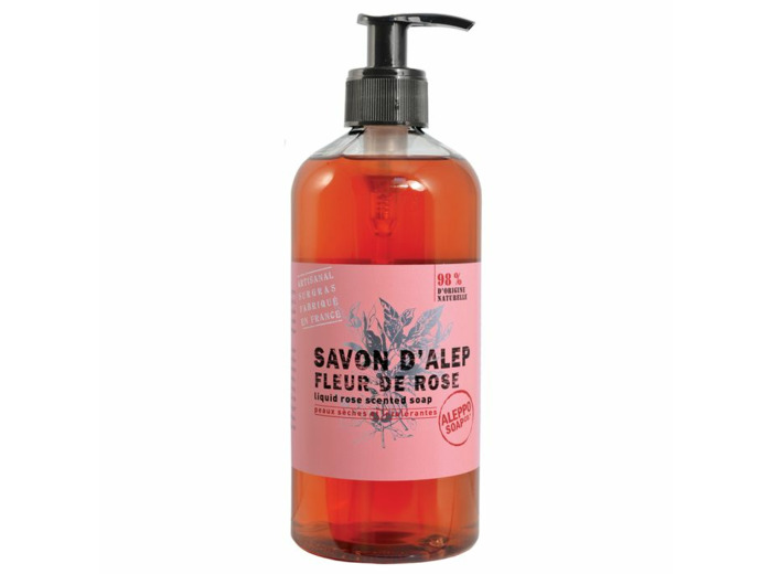 Savon D'alep Liquide Fleur De Rose 500ml Tadé