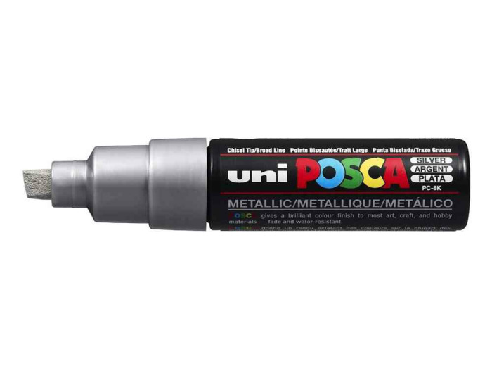 Marqueur peinture "POSCA" - PC-8K- Argent