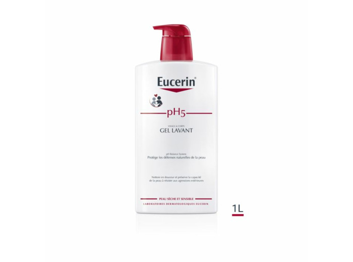 Gel Lavant Peaux Seches Et Sensibles 1l Ph5 Eucerin