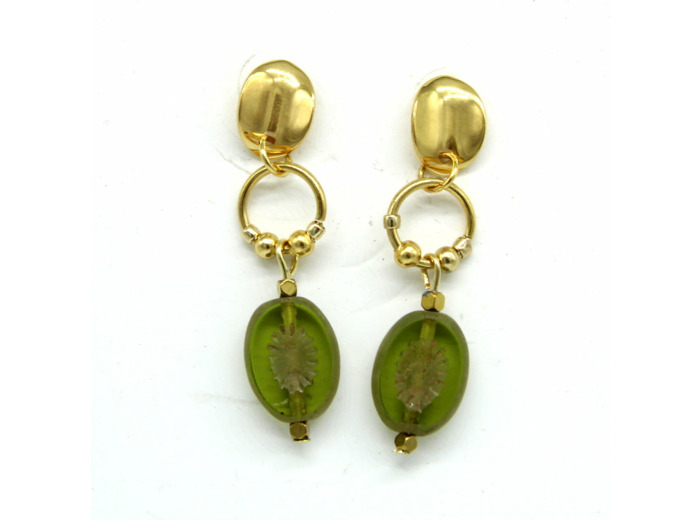 Boucles d'oreilles fleurs Soryne