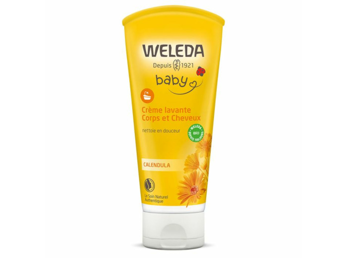 Creme Lavante Corps Et Cheveux Bebe 200ml Weleda