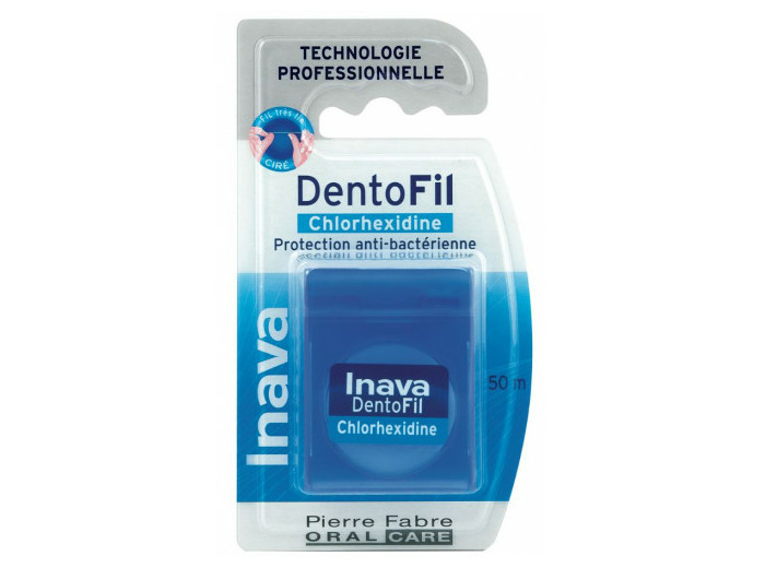 Dentofil Fil Dentaire Chlorhexidin 50m Inava