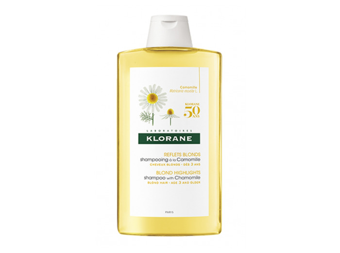 Shampooing Reflets Blonds 400ml Camomille Cheveux Blonds Klorane