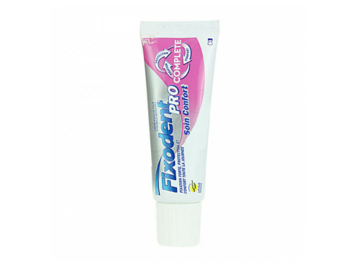 Crème Adhésive Complète Pour Prothèses Dentaires 70.5g Pro Soin confort Fixodent