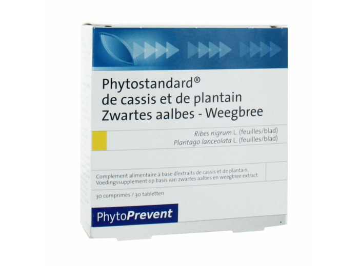 Phytostandard Cassis Et Plantain 30 Comprimes Pileje