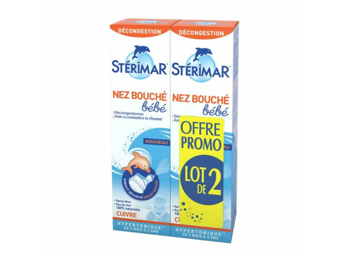 STERIMAR NEZ BOU ENF 100ML LOT2