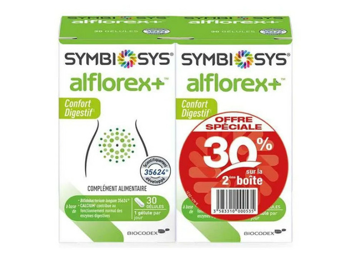 Alflorex+ 2x30 Gelules Symbiosys