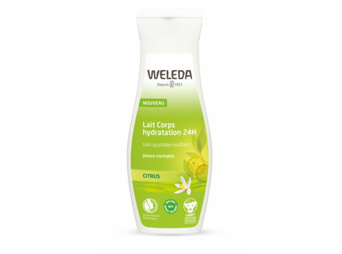 WELEDA LAIT CORPS HYDRA24H CITRUS FL200ML
