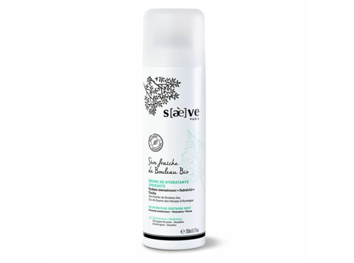 Brume re-hydratante apaisante Seve de Bouleau Bio 200ml Saeve