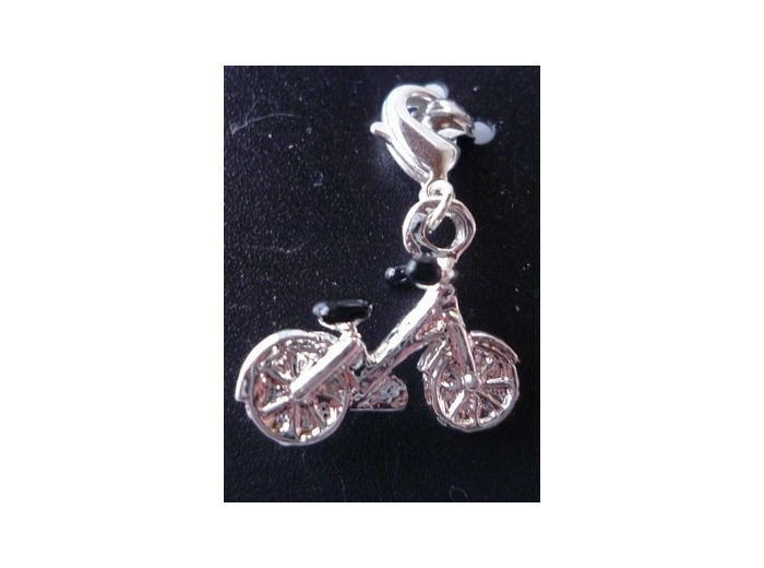 Pendentif bicyclette argent