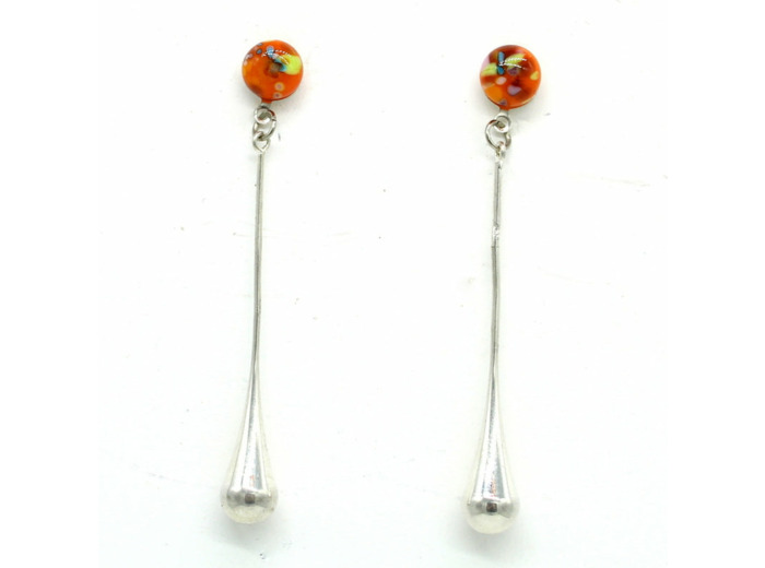 Boucle d'oreilles gouttes PAPAYA