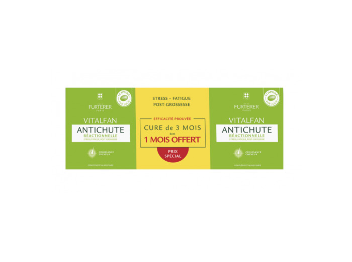 Antichute Reactionnelle 3x30 Capsules Vitalfan René Furterer