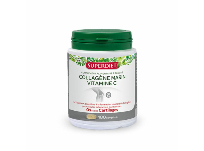 Collagene Marin + Vitamine C 180 Comprimes Superdiet