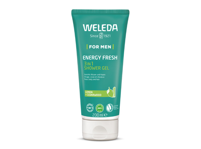 WELEDA GEL DCHE HOMME ENERGY FRESH 200ML