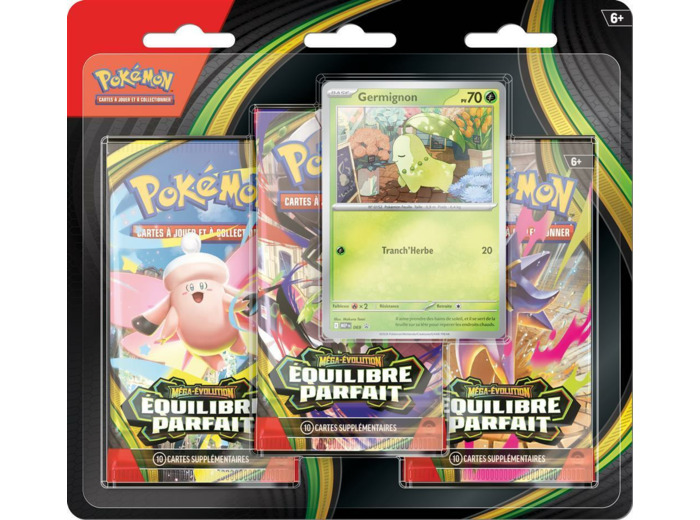 Pokémon ME03 : Équilibre Parfait - Pack de 3 boosters